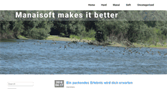 Desktop Screenshot of manaisoft.com
